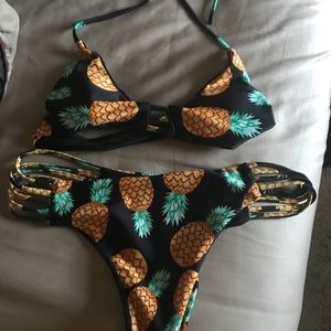 Pineapple bikini